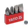 YATO Set 4 capete de insurubare, profil plat si PH