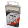 YATO Set 10 biti surubelnita PH1, prindere hex 1/4'', lungime 25 mm