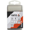YATO Set 10 biti surubelnita TX10, prindere hex 1/4'', lungime 25 mm