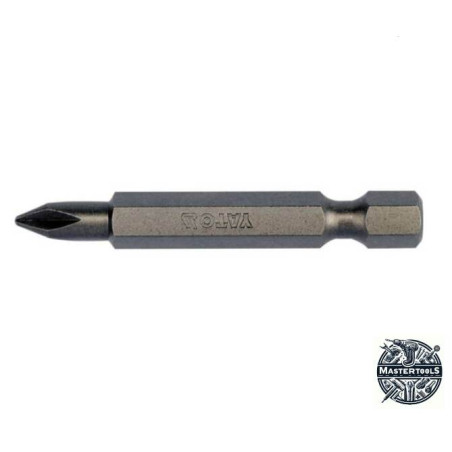 YATO Set 10 biti surubelnita PH1, prindere hex 1/4'', lungime 50 mm