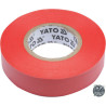 YATO Banda izolatoare PVC, 20x15x0.13 mm, Rosu
