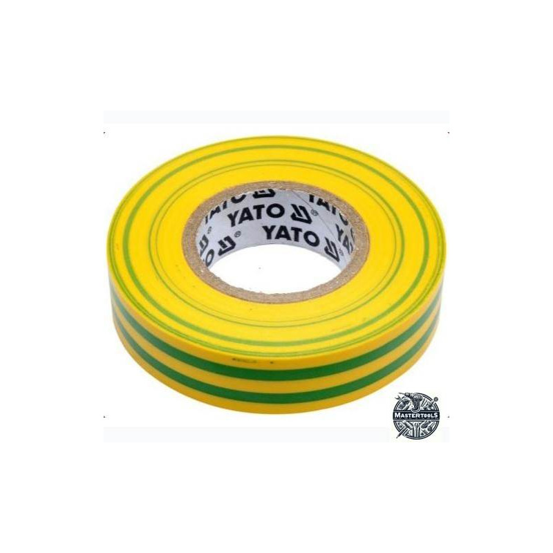 YATO Banda izolatoare PVC, 20x15x0.13 mm, galben / verde