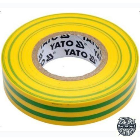 YATO Banda izolatoare PVC, 20x15x0.13 mm, galben / verde