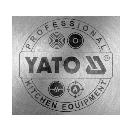 YATO GASTRO Oala joasa cu capac, 27 litri, 380x240mm, inox