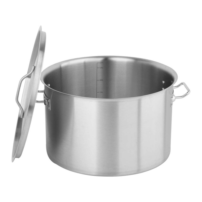 YATO GASTRO Oala joasa cu capac, 27 litri, 380x240mm, inox
