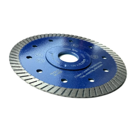 Disc DiamantatExpert pt. Gresie ft. dura, Portelan dur, Granit - Turbo 125x22.2 (mm) Super Premium