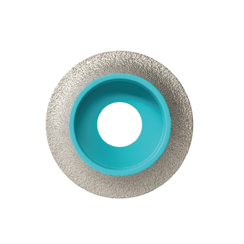 Freza diamantata pentru profilare granit, marmura, gresie Profil Semirotund , R-10mm, ∅75x22,23mm