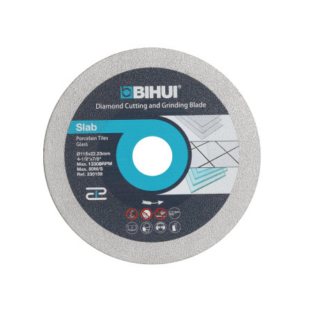 Disc Diamantat pt. taiat si slefuit sticla 115x22.23 (mm), segment 30mm Premium