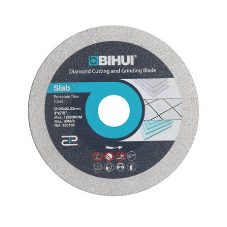 Disc Diamantat pt. taiat si slefuit sticla 125x22.23 (mm), segment 30mm Premium
