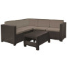 KETER - Set mobilier gradina cu masa de cafea PROVENCE,maro taupe cald