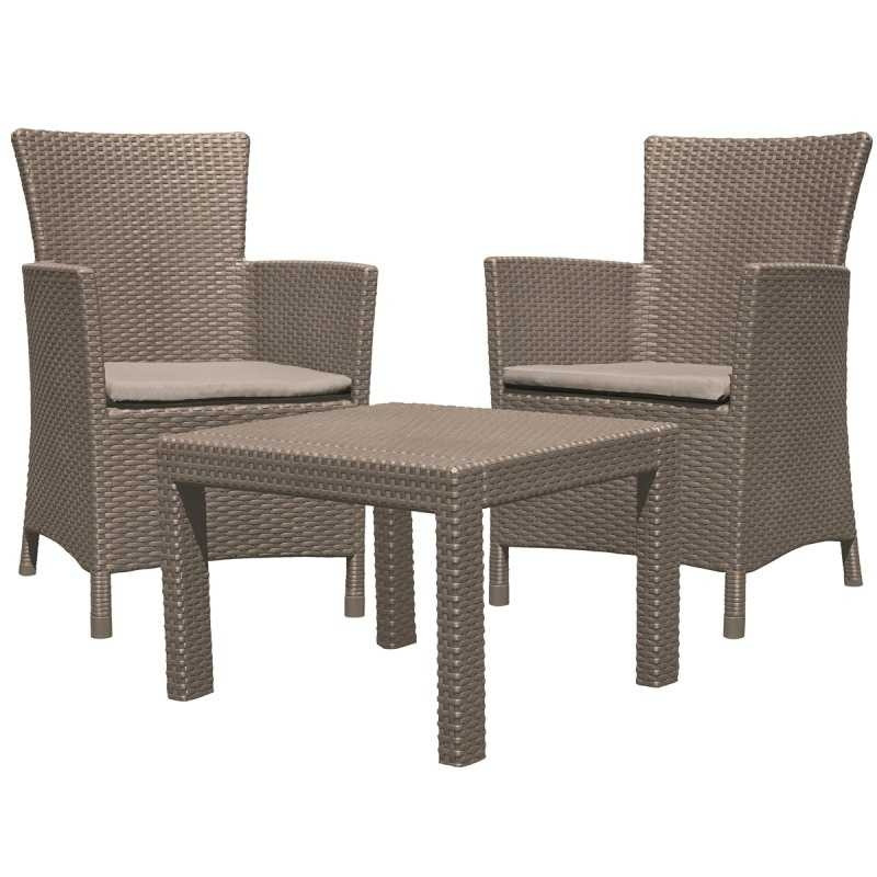 CURVER - Set mobilier balcon Rosario, cappuccino
