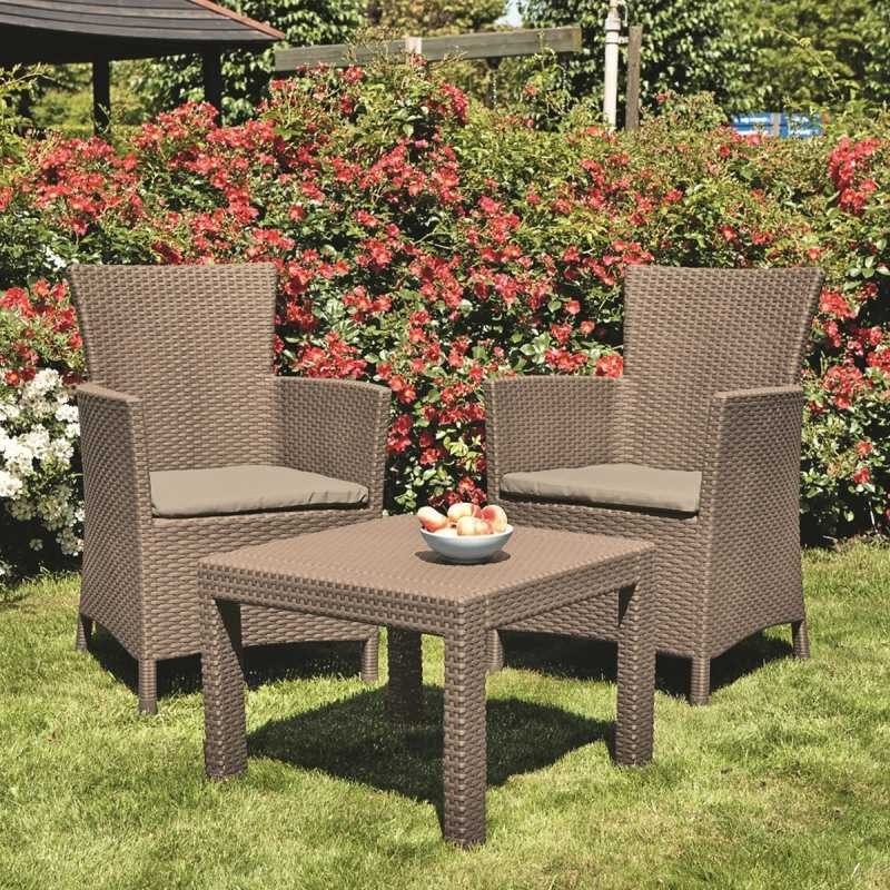 CURVER - Set mobilier balcon Rosario, cappuccino