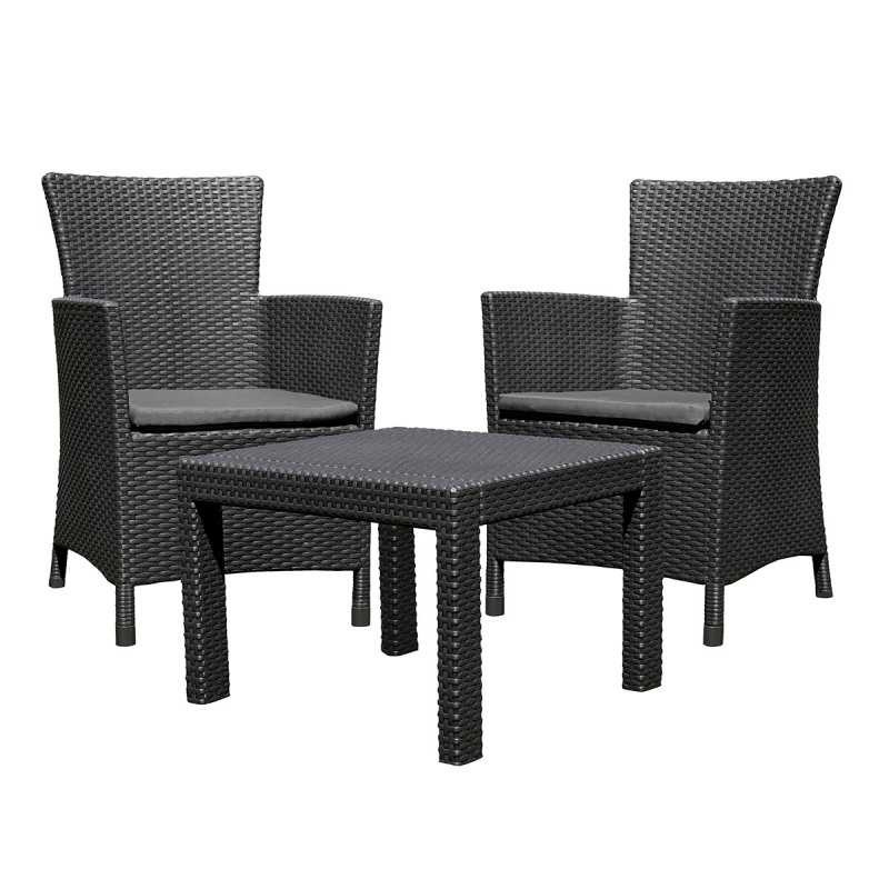 CURVER Set mobilier balcon Rosario, grafit