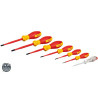 1600A02NF7 BOSCH Set 7 surubelnite izolate VDE 1000V, profil SL 2.5-6.5,PH1,PH2, tester tensiune SL3
