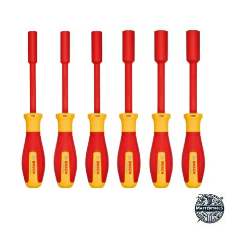 1600A02NF3 BOSCH Set surubelnite tubulare, 6 bucati, izolatie 1000 V 1600A02NF3 BOSCH Set surubelnite tubulare, 6 bucati, izolatie 1000 V
