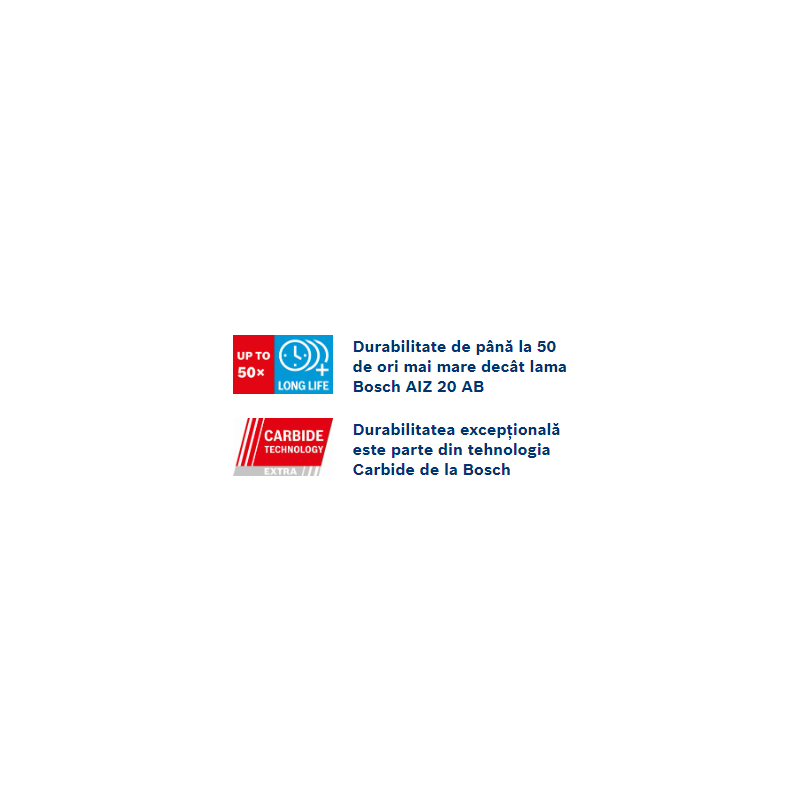 2608900012 BOSCH EXPERT Panza scule multifunctionale, MetalMax AIZ 20 AIT,40x20mm