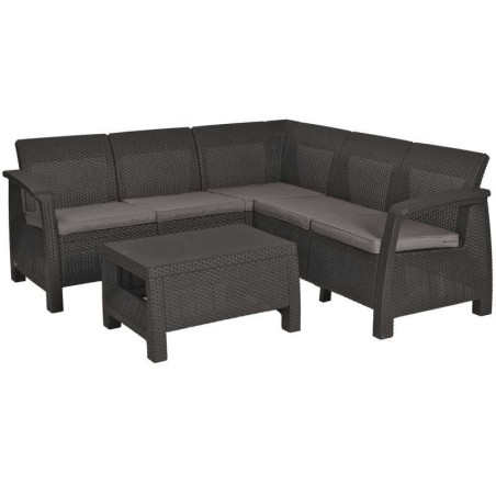 KETER - Set mobilier gradina Corfu Relax, graphite