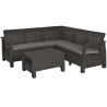 KETER - Set mobilier gradina Corfu Relax, graphite