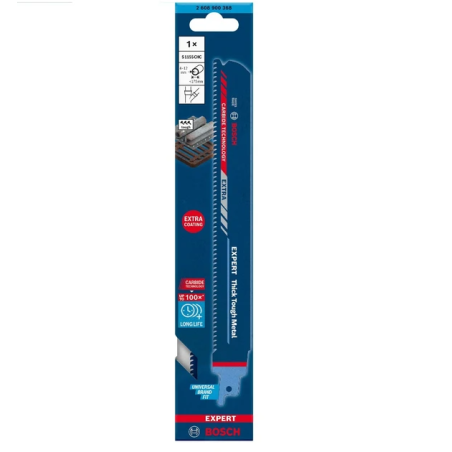 2608900368 BOSCH EXPERT Panza fierastrau sabie pentru metale/otel, 225x25x1.25mm