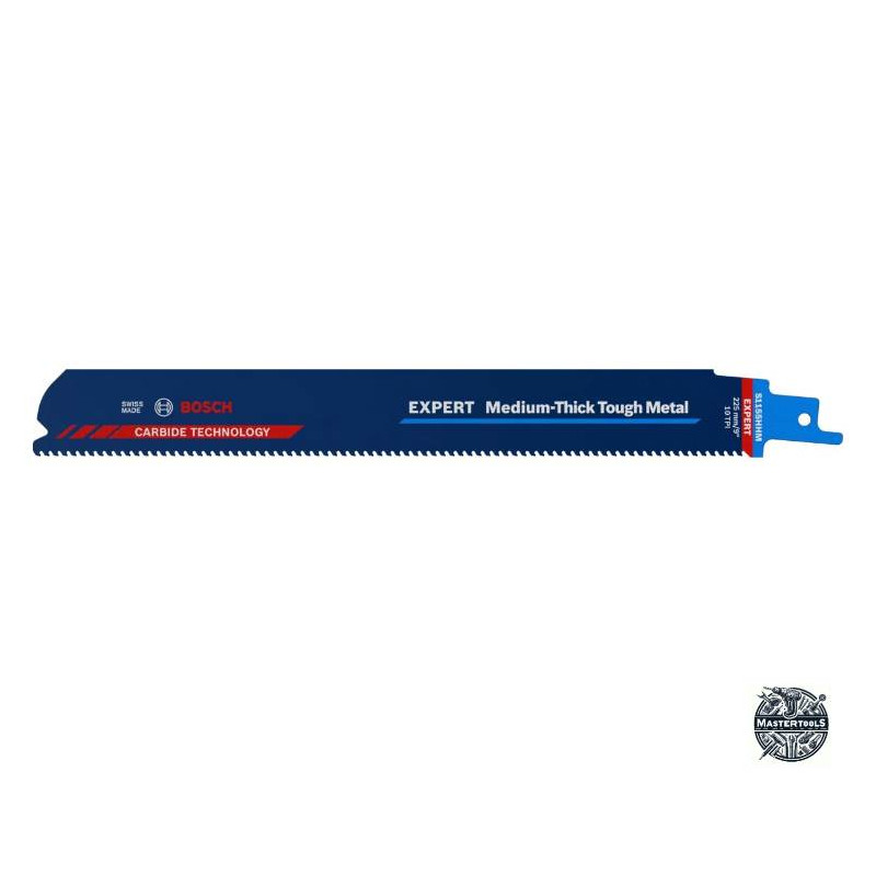 2608900374 BOSCH EXPERT Panza fierastrau sabie,otel, Expert Medium-Thick Tough Metal, 225mm