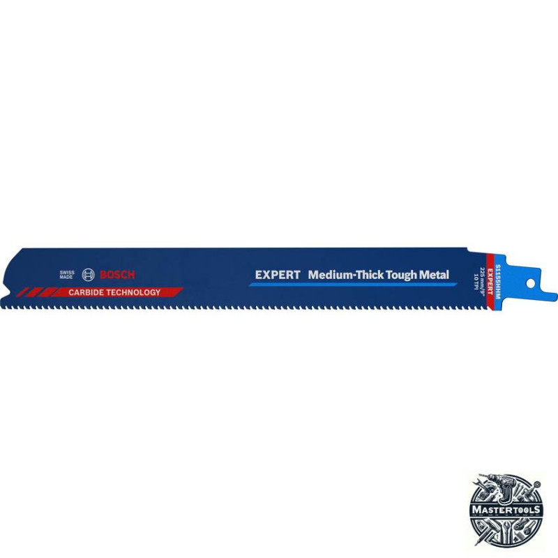 2608900375 BOSCH EXPERT Set 3 panze fierastrau sabie, Medium-Thick Tough Metal, 225mm