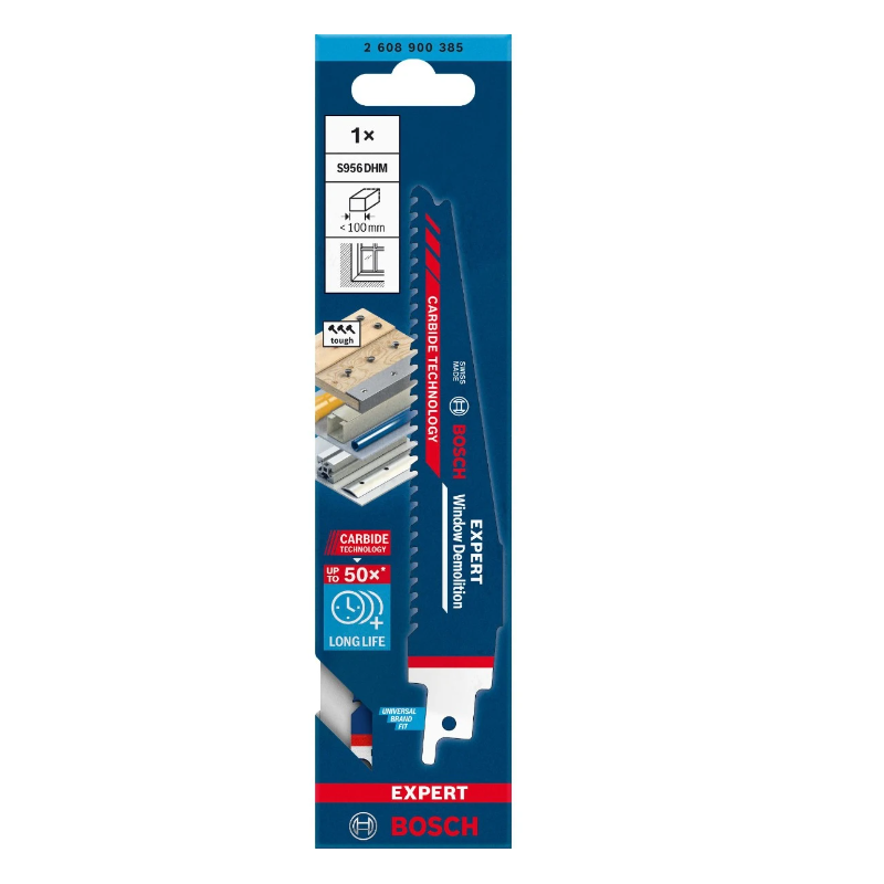 2608900385 BOSCH EXPERT Panza fierastrau sabie pentru aluminiu/lemn/plastic,150mm