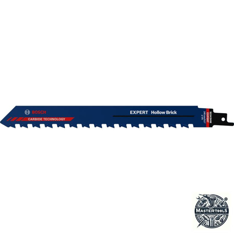 2608900414 BOSCH EXPERT Panza de fierastrau sabie pentru caramida Hollow Brick, spatiere dinti 12.7 mm, lungime 240 mm