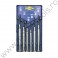 64310 VOREL Set 6 surubelnite de precizie, varfuri drepte si in cruce