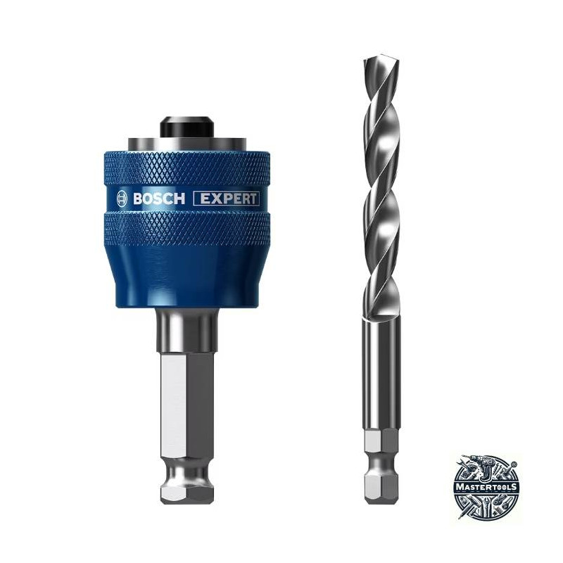 2608900527 BOSCH EXPERT Adaptor carota HEX11 cu burghiu centrare HSS-G, 7.15 x 105 mm