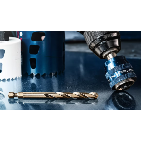 BOSCH EXPERT Burghiu centrare PowerChange Plus HSS-G, 7.15x105 mm, prindere hexagonala