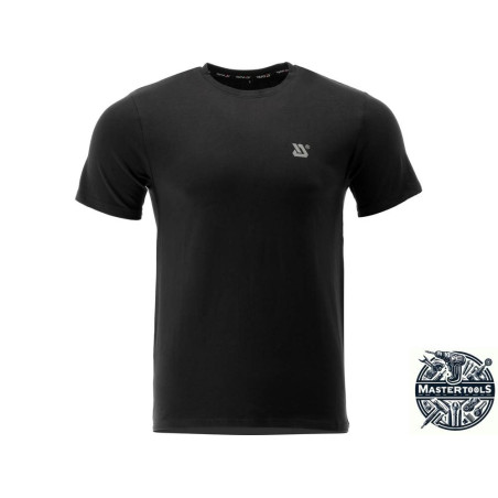 YT-78423 YATO Tricou negru 95% bumbac, 5% elastan, marimea XL
