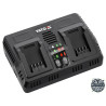 YATO Incarcator rapid dublu Li-Ion 18V (2.4-4.5A)