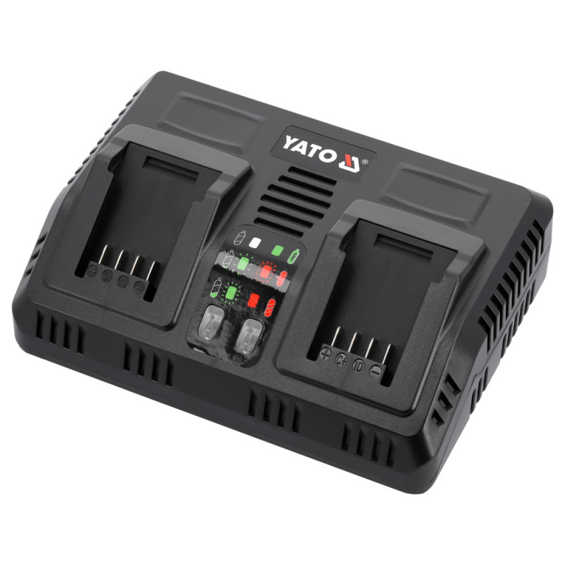 YATO Incarcator rapid dublu Li-Ion 18V (2.4-4.5A)
