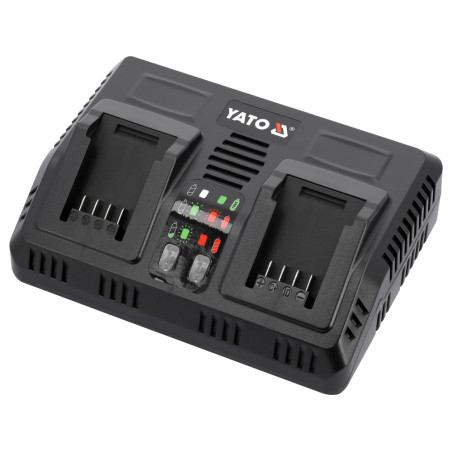 YATO Incarcator rapid dublu Li-Ion 18V (2.4-4.5A)