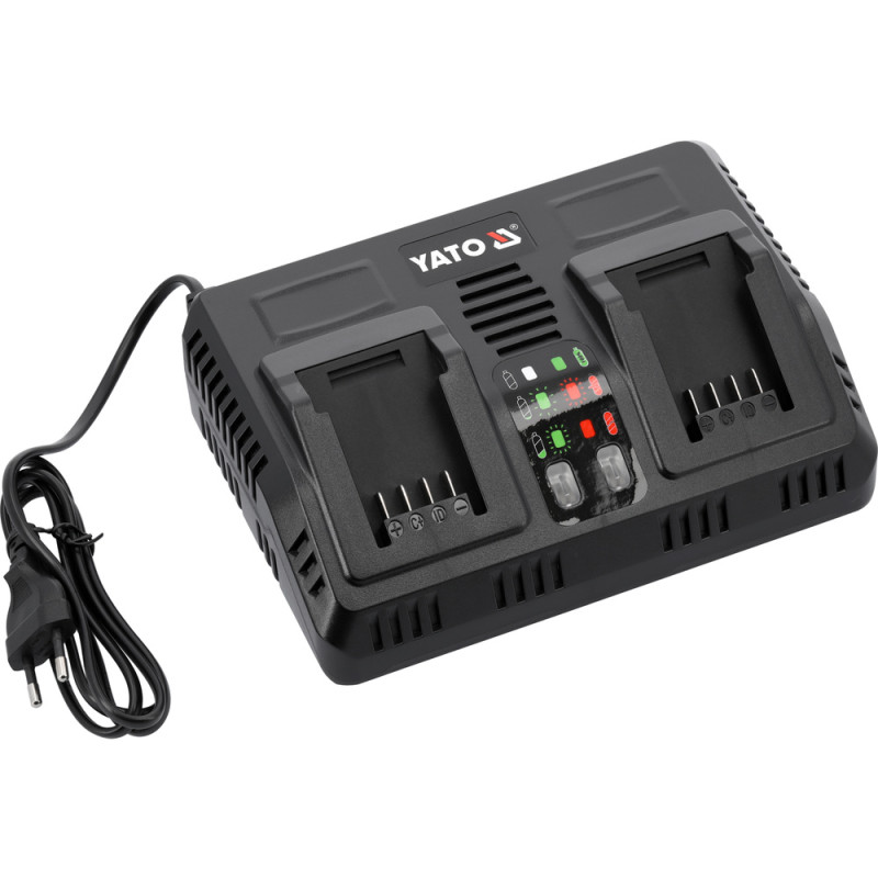 YATO Incarcator rapid dublu Li-Ion 18V (2.4-4.5A)