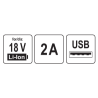 YATO Incarcator masina 18V (2A)