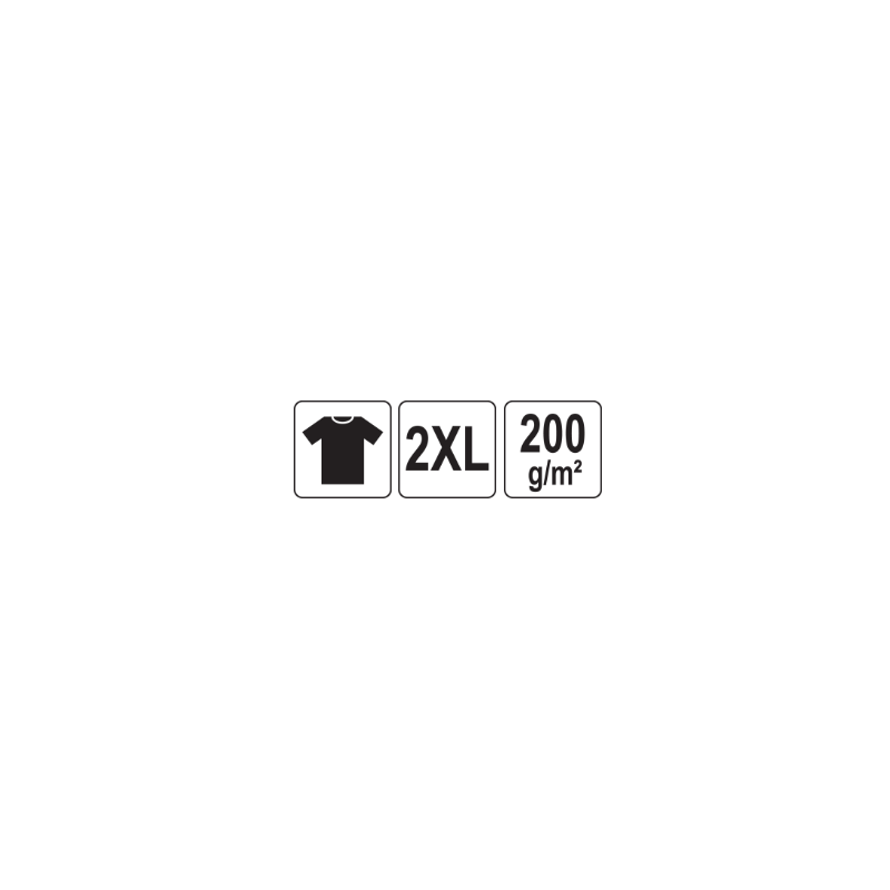 YT-78436 YATO Tricou portocaliu 95% bumbac, 5% elastan, marimea XXL