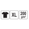 YT-78441 YATO Tricou verde 95% bumbac, 5% elastan, marimea XL