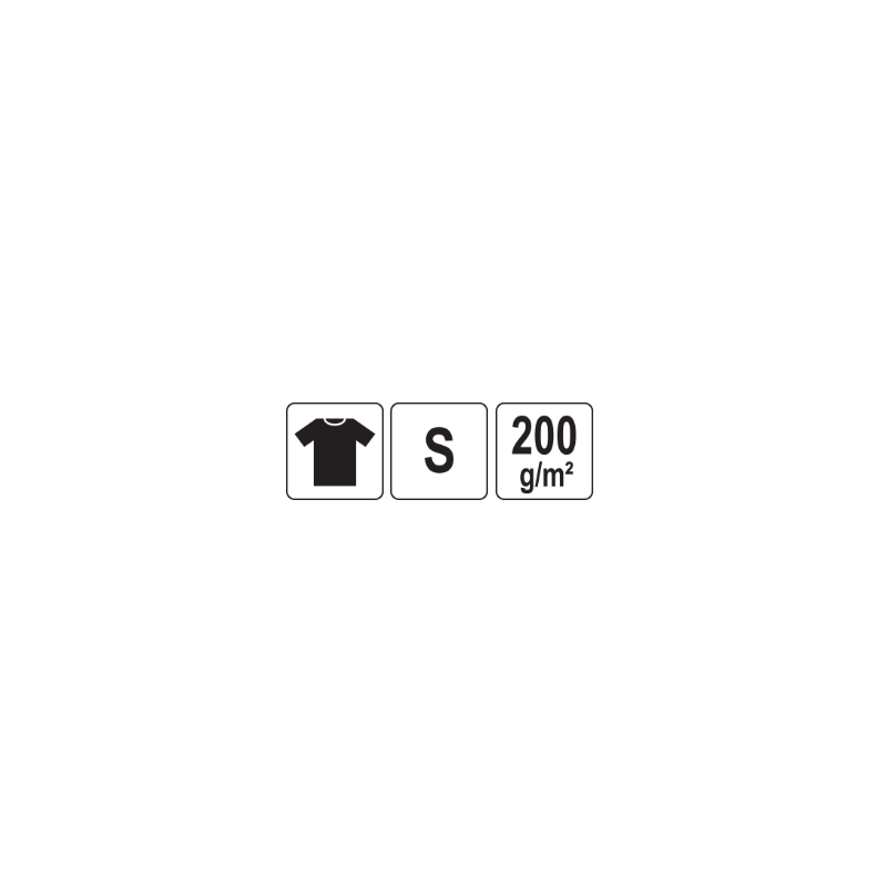 YT-78444 YATO Tricou albastru 95% bumbac, 5% elastan, marimea S