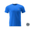 YATO YT-78448 Tricou albastru 95% bumbac, 5% elastan, marimea XXL