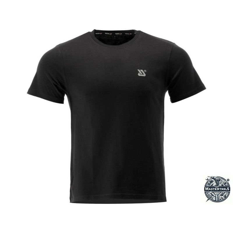 YT-78471 YATO Tricou BASIC negru, 100% bumbac, marimea M