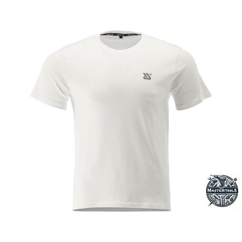 YT-78480 YATO Tricou BASIC alb, 100% bumbac, marimea XXL