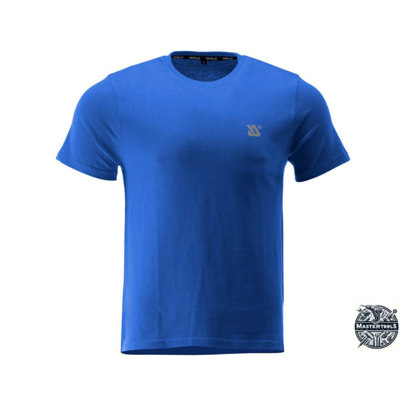 YATO YT-78496 Tricou BASIC albastru, 100% bumbac, marimea L