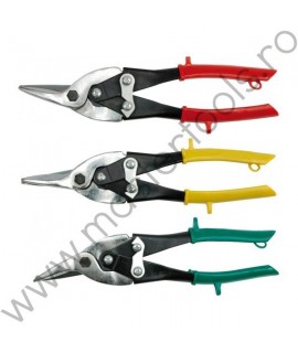 48330 VOREL Set 3 foarfeci pentru tabla, lungime 250 mm