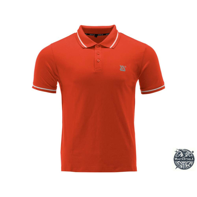 YATO Tricou POLO portocaliu, 100% bumbac, marimea XXL
