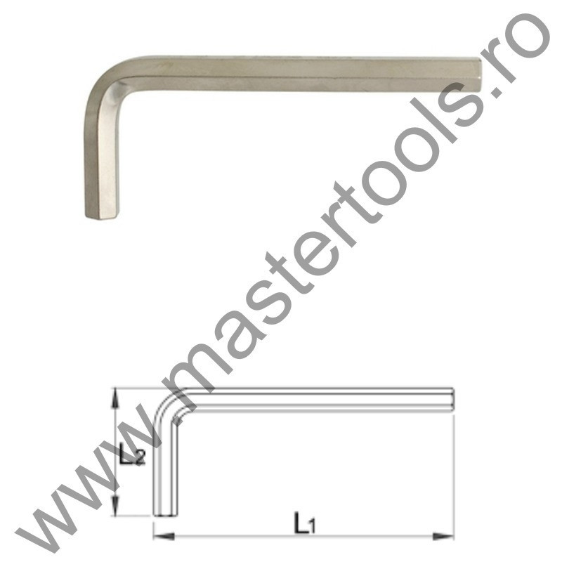 UNIOR Cheie imbus hexagonal 220/3, 19 mm