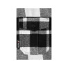 YATO Camasa in carouri din flanel, 100% bumbac, alb-negru, marimea M