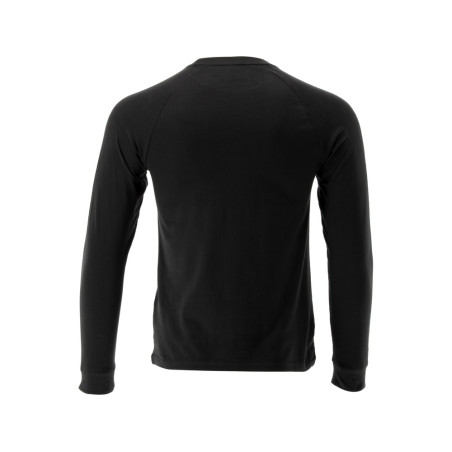 YATO Tricou cu maneca lunga 100% bumbac, negru, marimea M