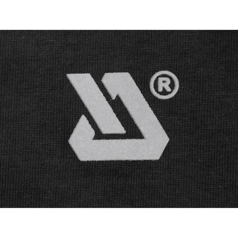 YATO Tricou cu maneca lunga 100% bumbac, negru, marimea XXL