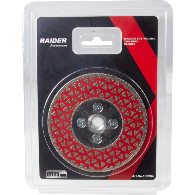 RAIDER RD-DD25 Disc diamantat pentru slefuit, prindere M14, 115X22.2mm